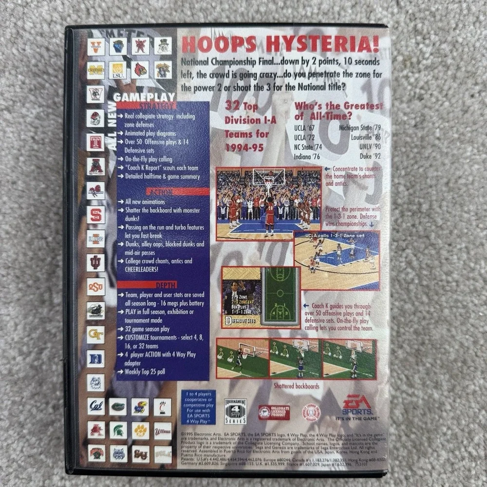 sega genesis Game‎ lot Football Golf Basketball